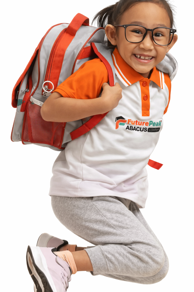 Happy child ready to learn